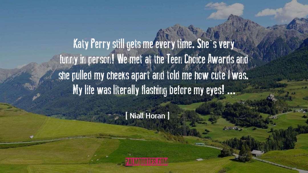 Niall Horan Quotes: Katy Perry still gets me