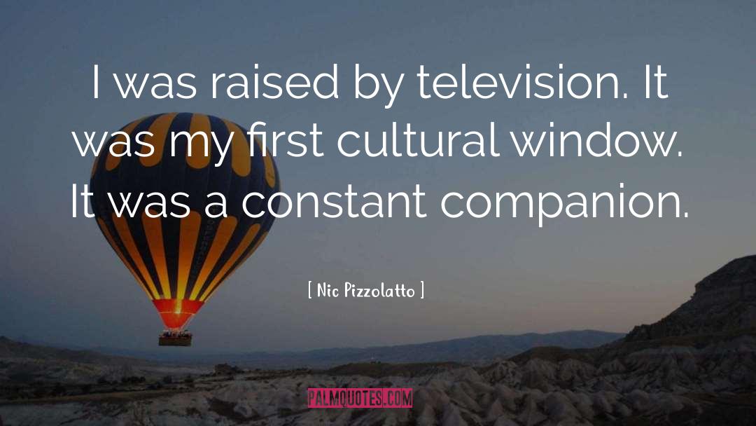 Nic Pizzolatto Quotes: I was raised by television.