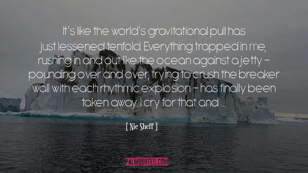 Nic Sheff Quotes: It's like the world's gravitational