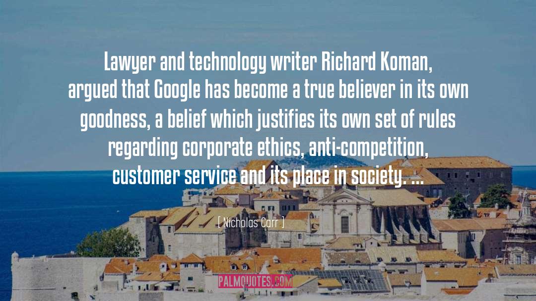Nicholas Carr Quotes: Lawyer and technology writer Richard