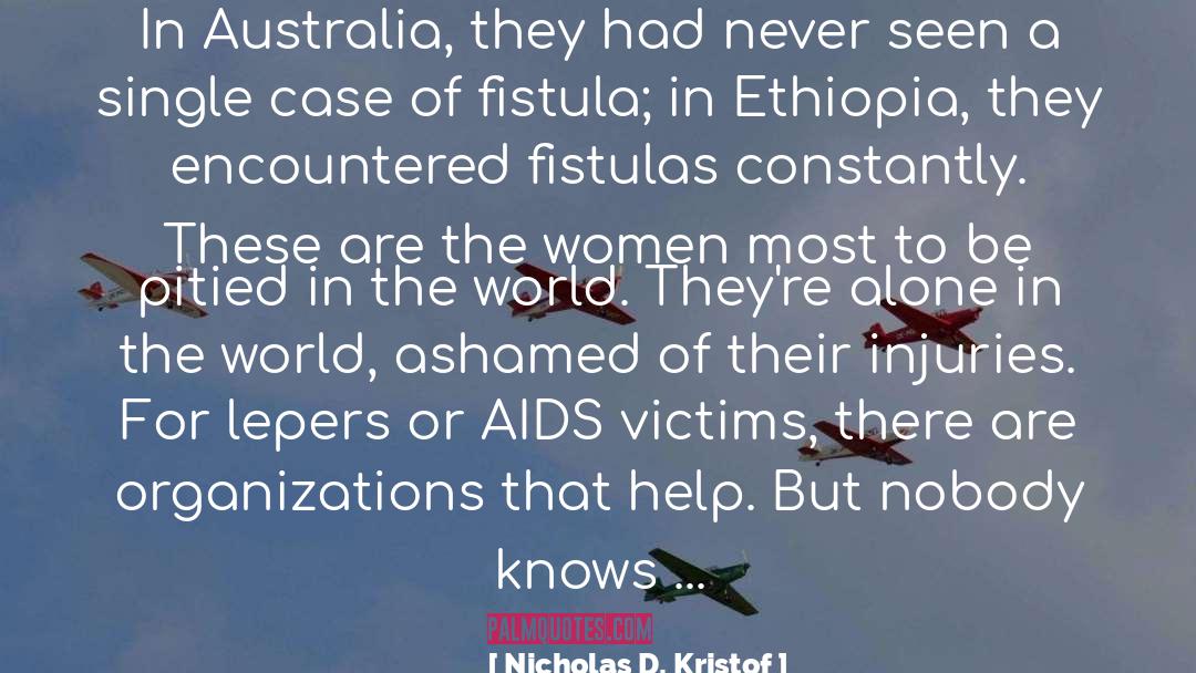 Nicholas D. Kristof Quotes: In Australia, they had never