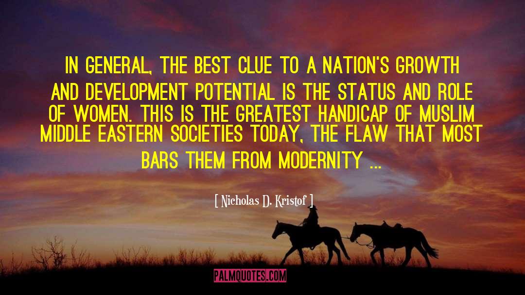 Nicholas D. Kristof Quotes: In general, the best clue