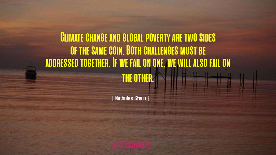 Nicholas Stern Quotes: Climate change and global poverty