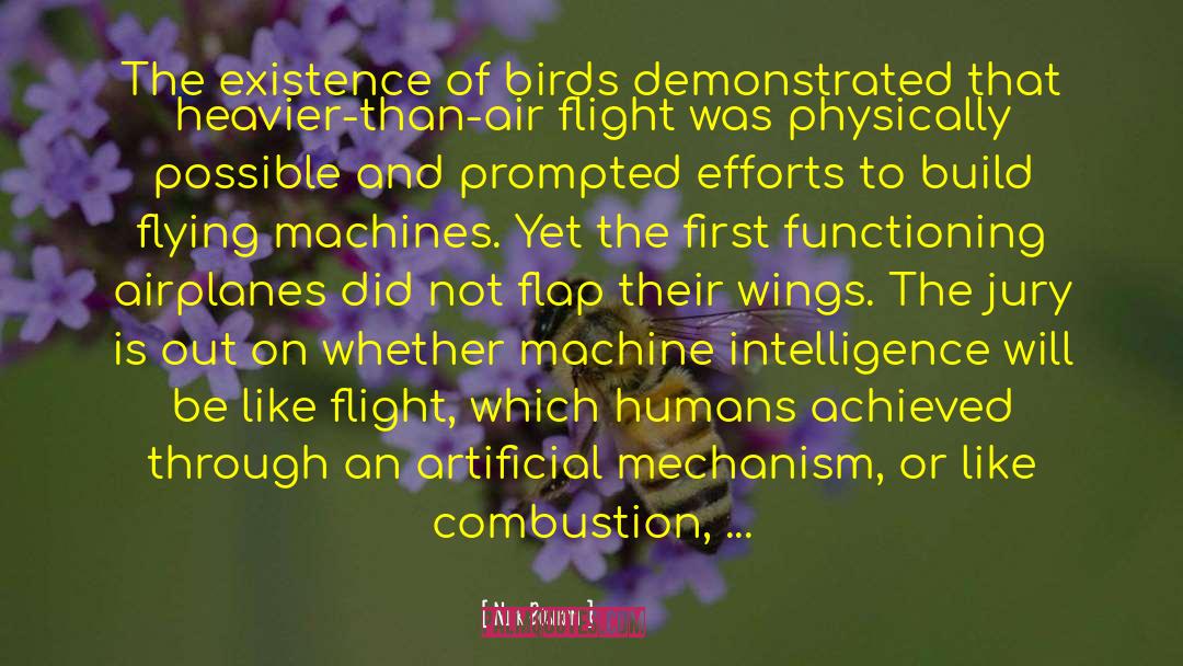 Nick Bostrom Quotes: The existence of birds demonstrated