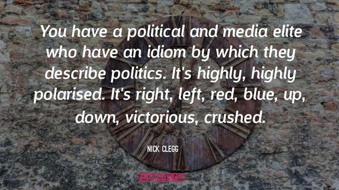 Nick Clegg Quotes: You have a political and