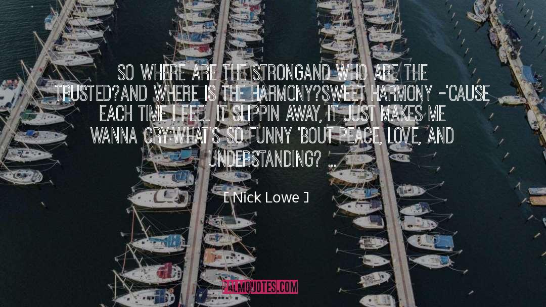 Nick Lowe Quotes: So where are the strongAnd