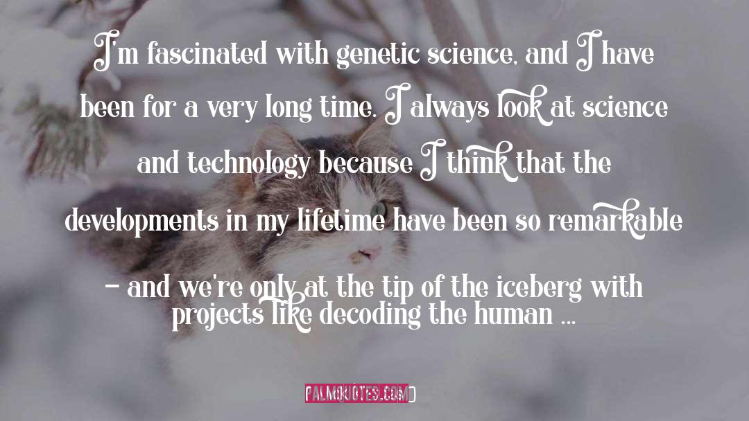 Nick Rhodes Quotes: I'm fascinated with genetic science,