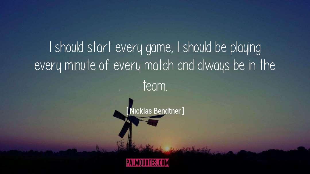 Nicklas Bendtner Quotes: I should start every game,