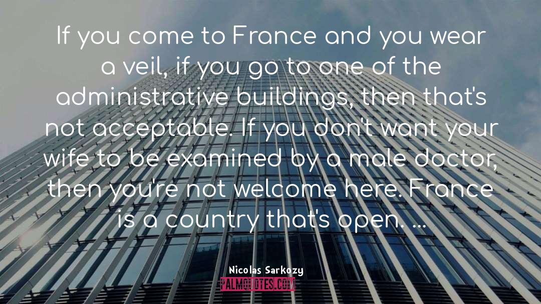 Nicolas Sarkozy Quotes: If you come to France