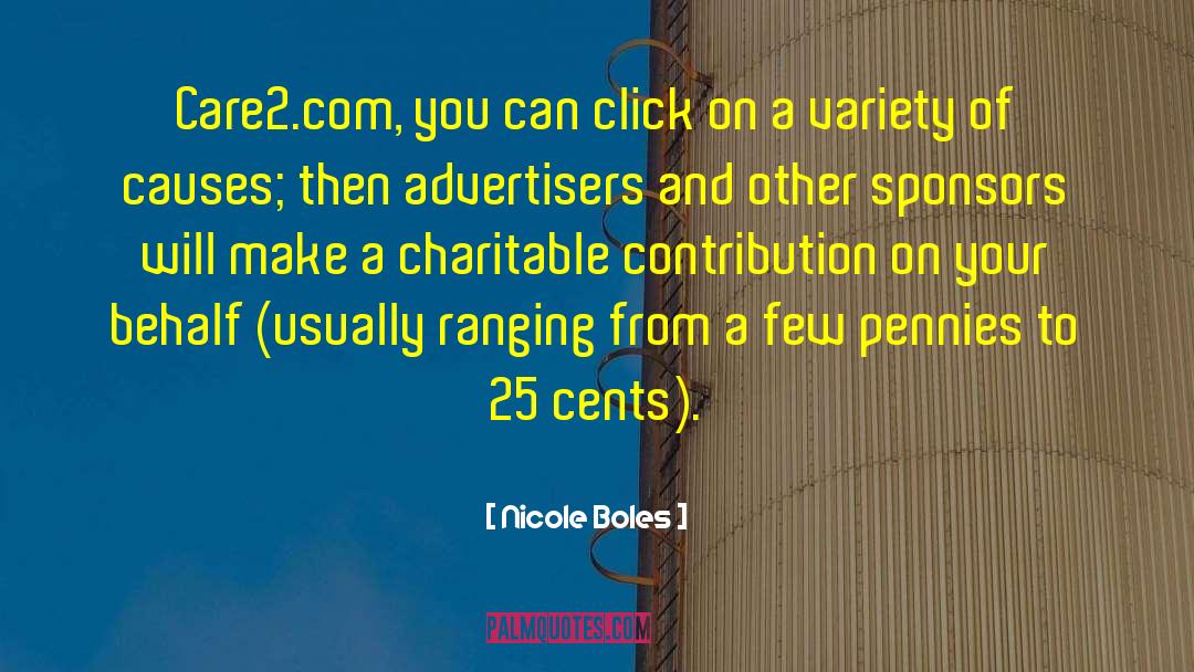Nicole Boles Quotes: Care2.com, you can click on