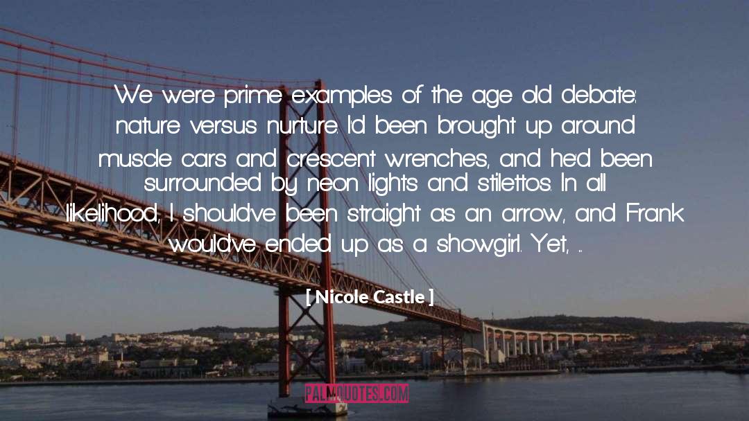Nicole Castle Quotes: We were prime examples of