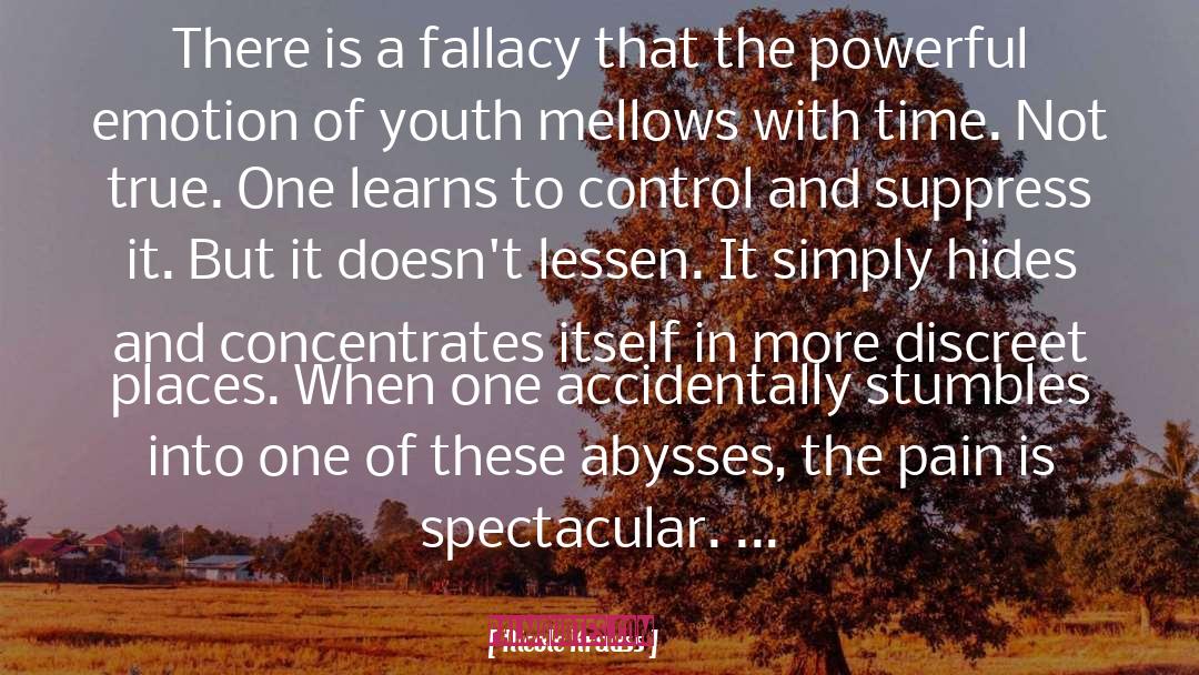 Nicole Krauss Quotes: There is a fallacy that