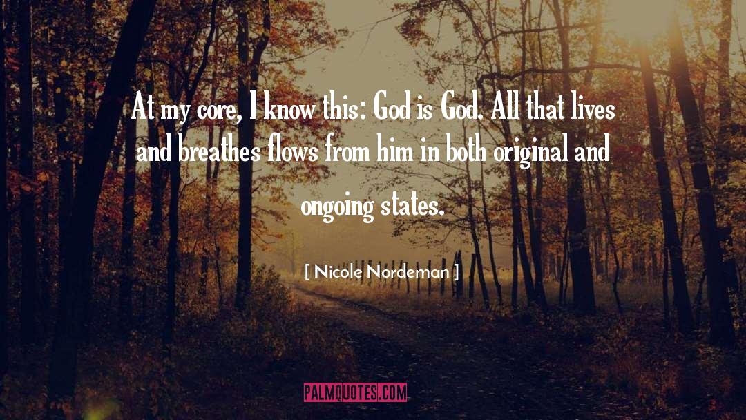 Nicole Nordeman Quotes: At my core, I know