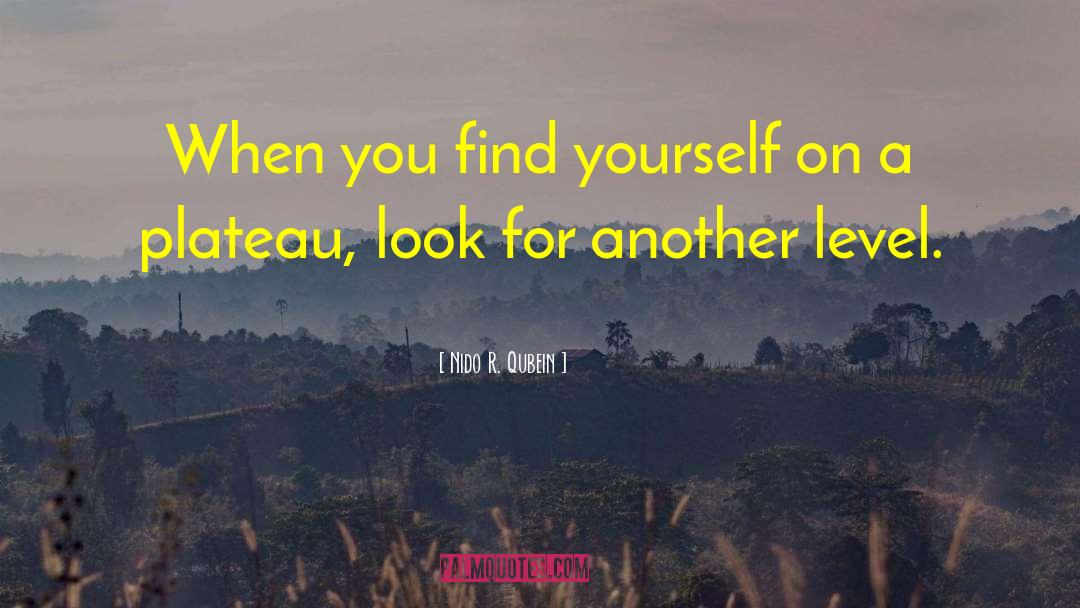 Nido R. Qubein Quotes: When you find yourself on