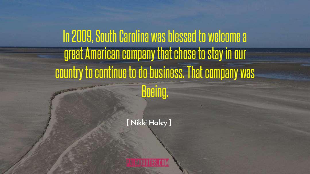 Nikki Haley Quotes: In 2009, South Carolina was