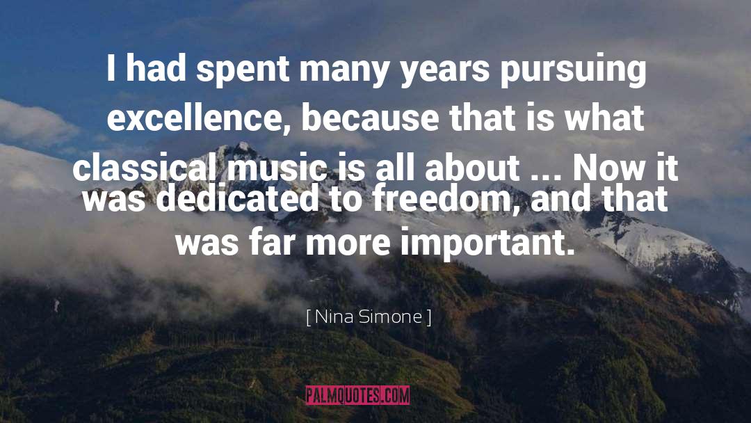 Nina Simone Quotes: I had spent many years