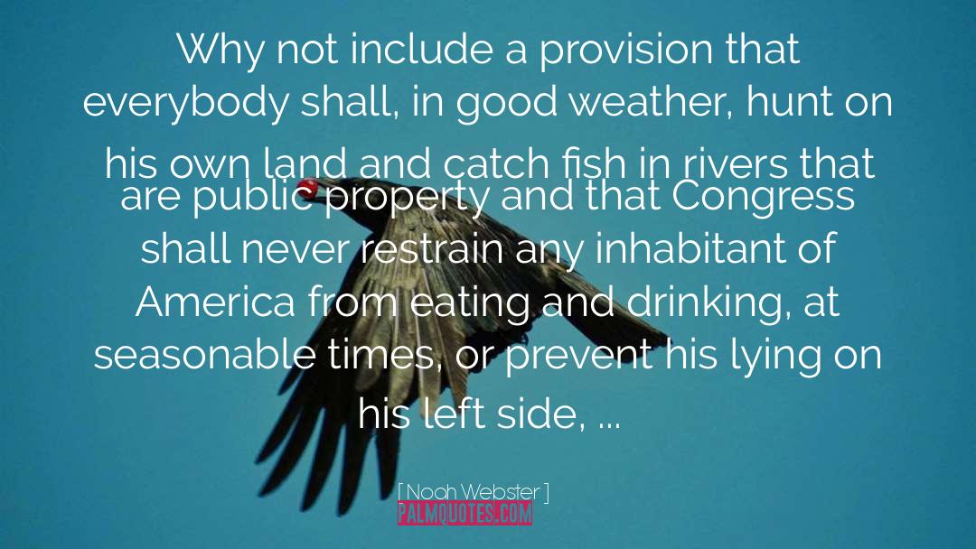 Noah Webster Quotes: Why not include a provision