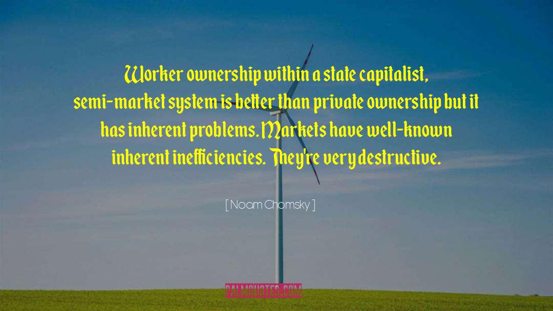 Noam Chomsky Quotes: Worker ownership within a state