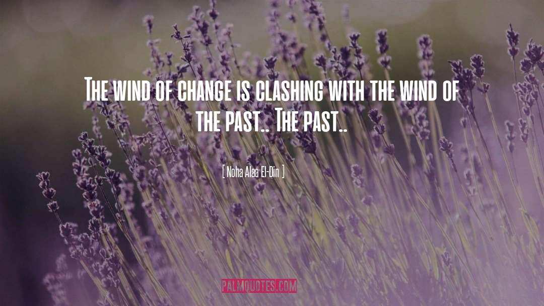 Noha Alaa El-Din Quotes: The wind of change is