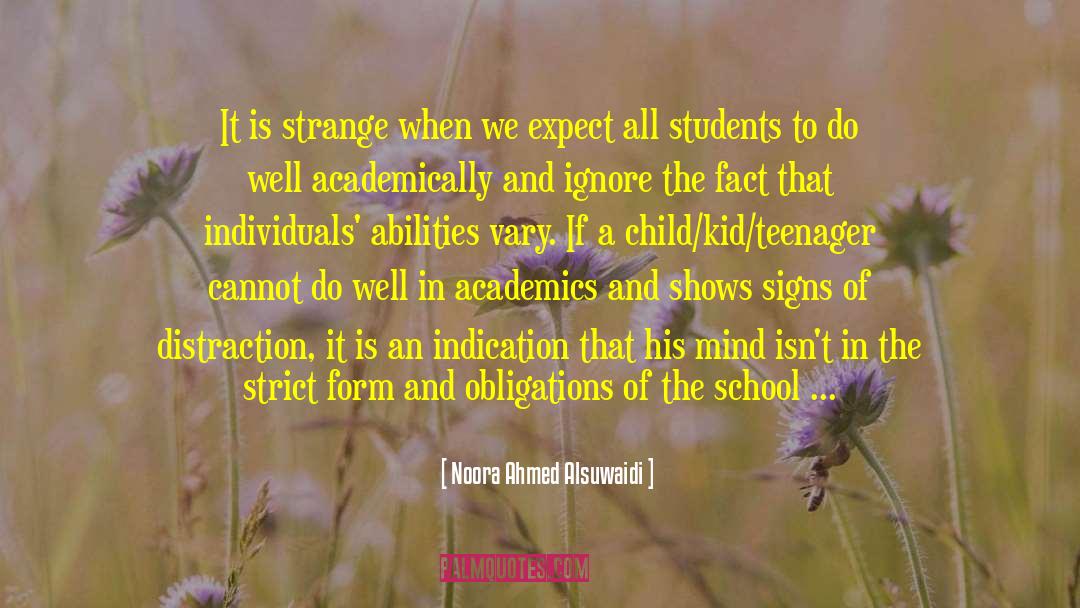 Noora Ahmed Alsuwaidi Quotes: It is strange when we