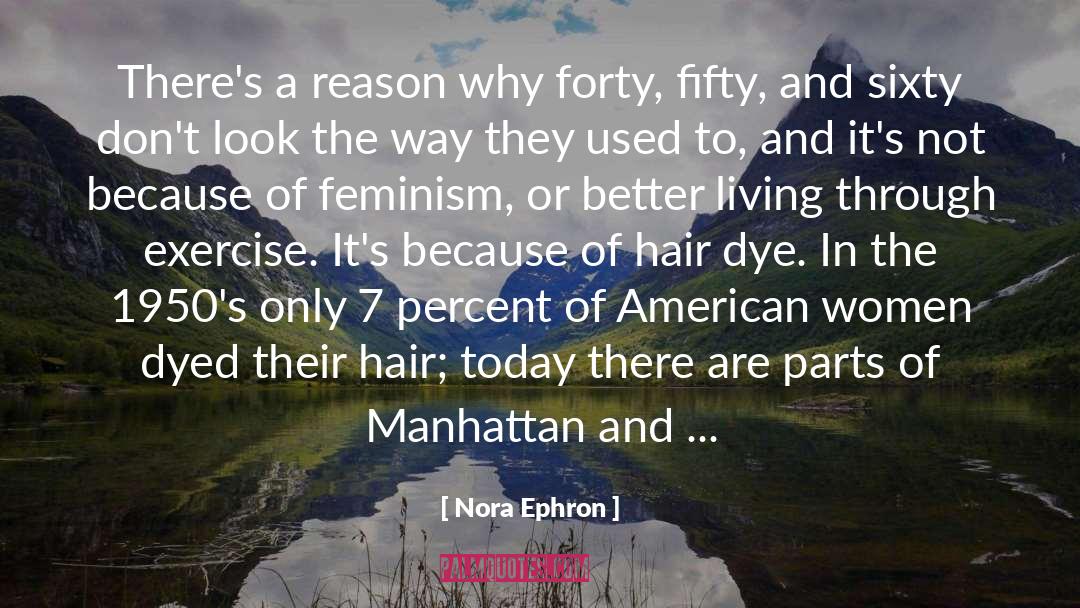 Nora Ephron Quotes: There's a reason why forty,
