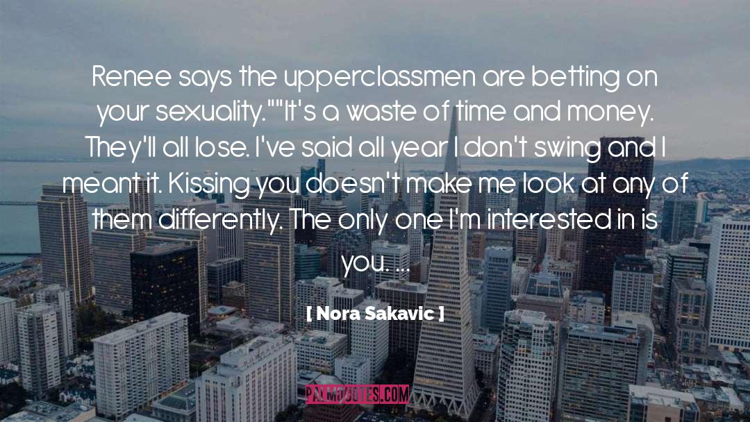 Nora Sakavic Quotes: Renee says the upperclassmen are