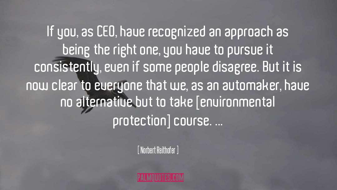 Norbert Reithofer Quotes: If you, as CEO, have