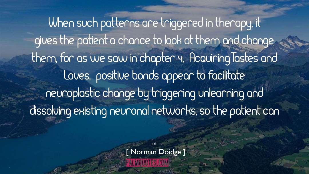 Norman Doidge Quotes: When such patterns are triggered