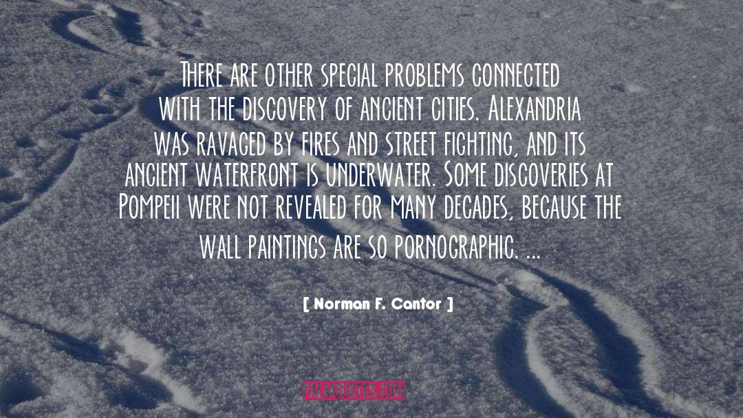 Norman F. Cantor Quotes: There are other special problems