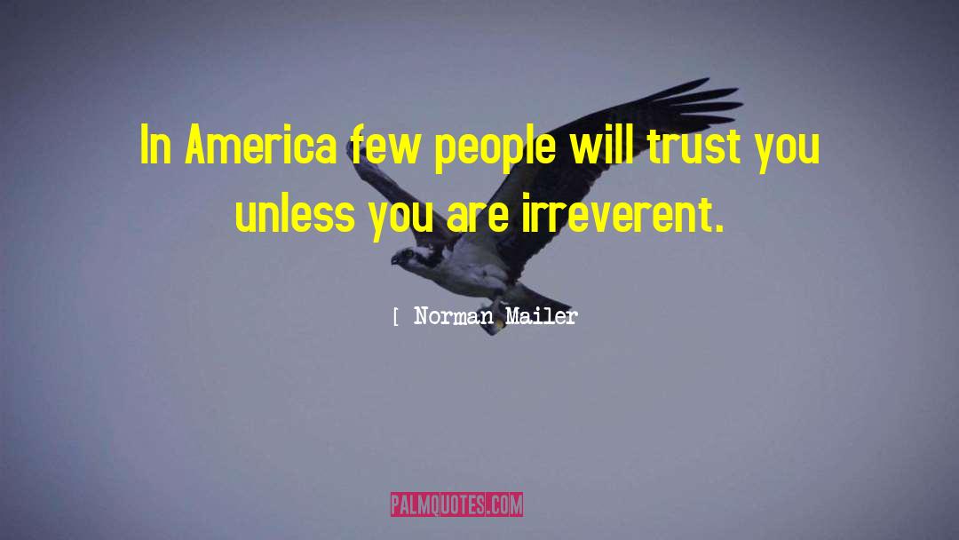 Norman Mailer Quotes: In America few people will