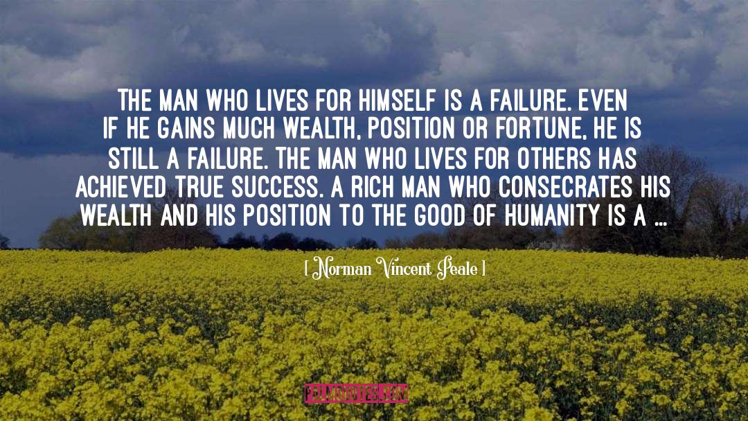 Norman Vincent Peale Quotes: The man who lives for