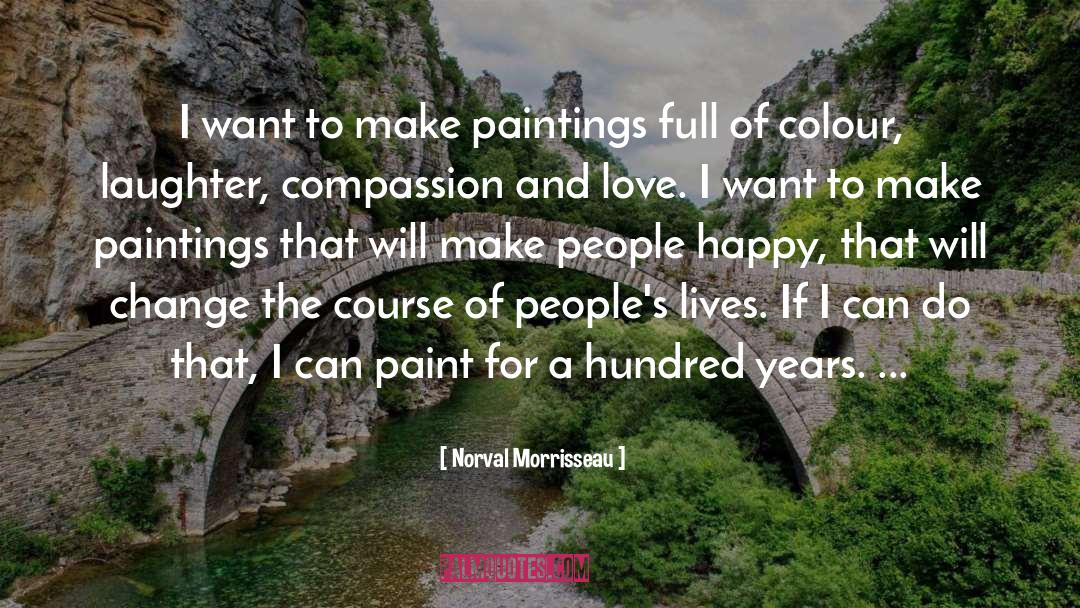 Norval Morrisseau Quotes: I want to make paintings