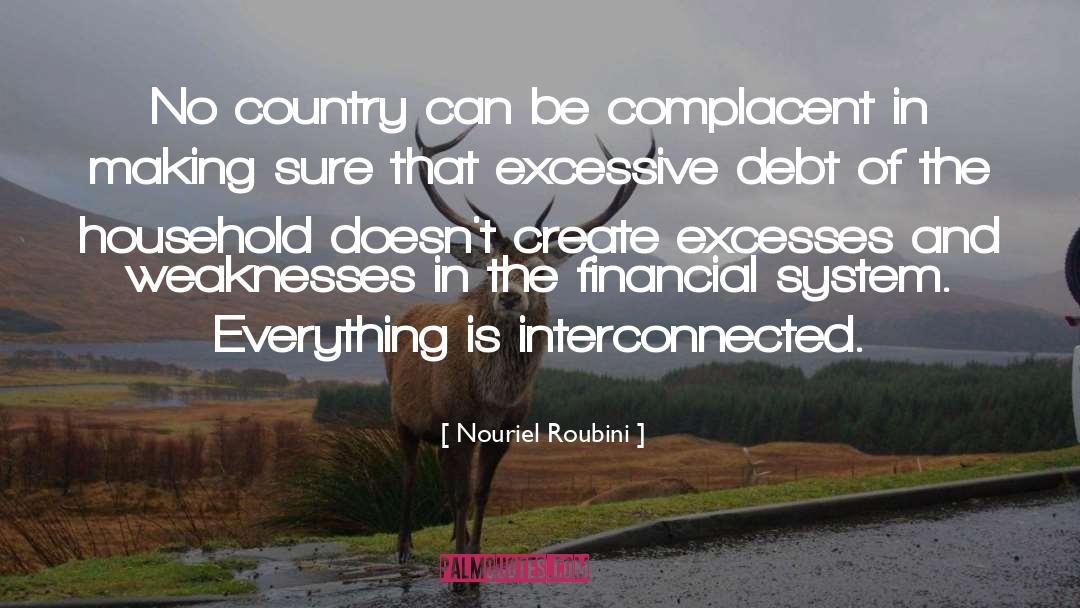 Nouriel Roubini Quotes: No country can be complacent