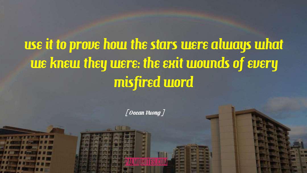 Ocean Vuong Quotes: use it to prove how