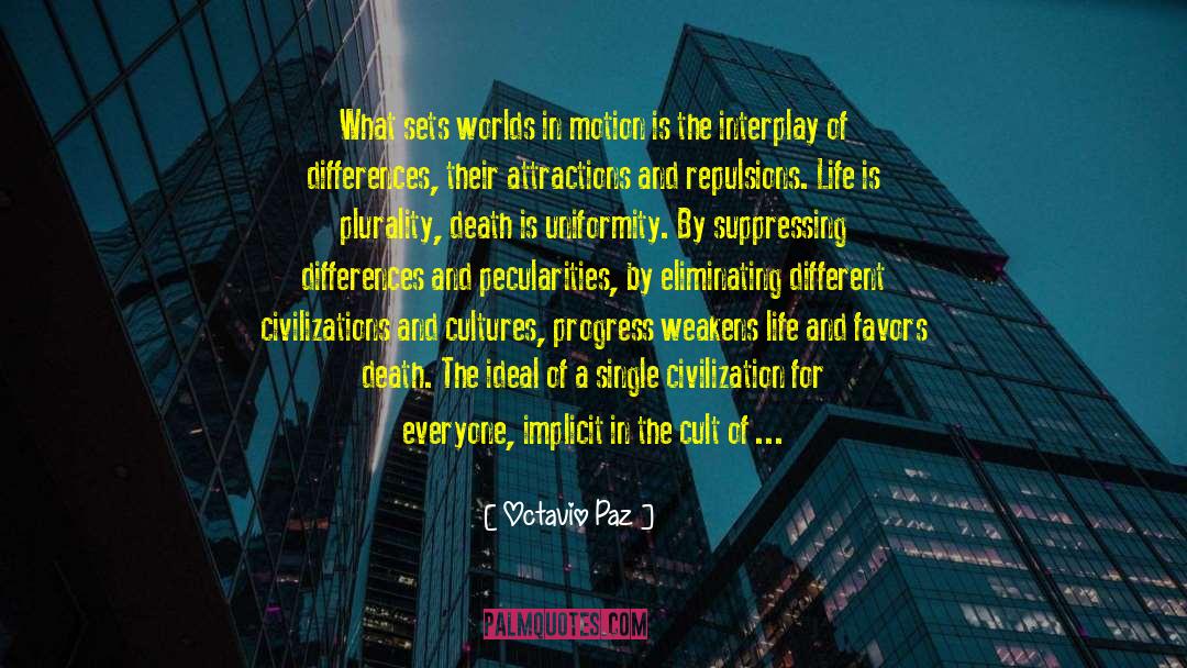 Octavio Paz Quotes: What sets worlds in motion