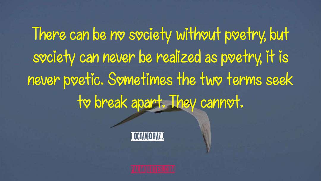 Octavio Paz Quotes: There can be no society