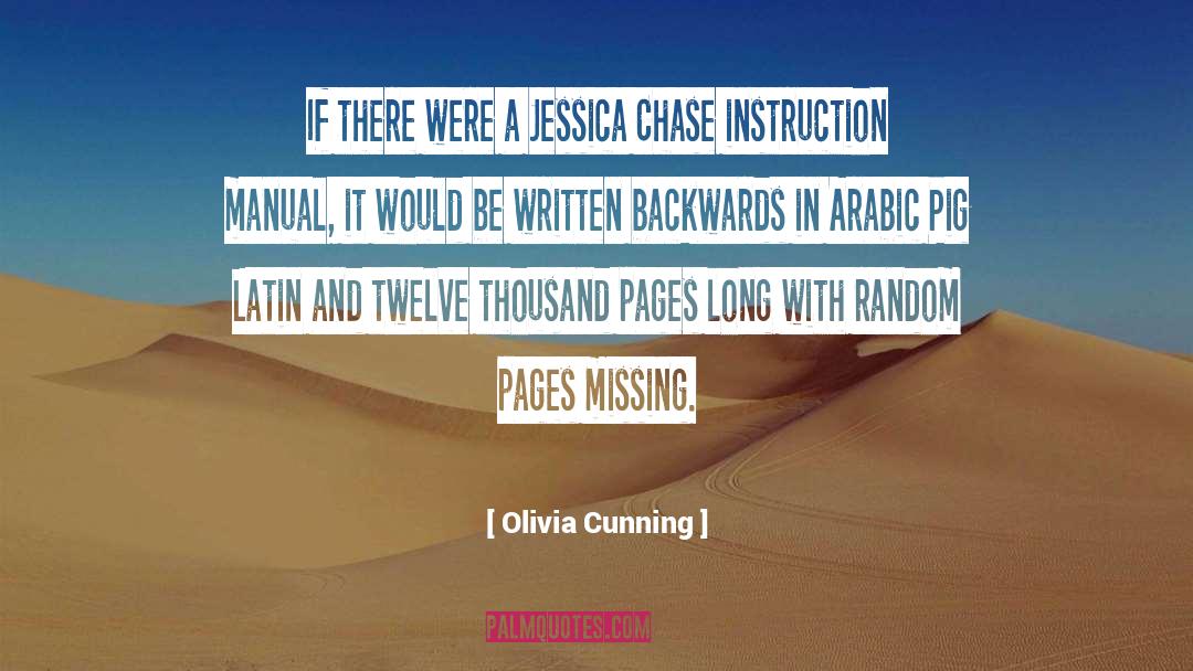 Olivia Cunning Quotes: If there were a Jessica