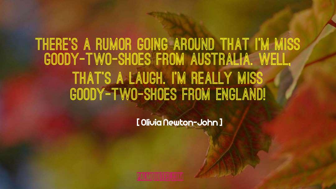 Olivia Newton-John Quotes: There's a rumor going around