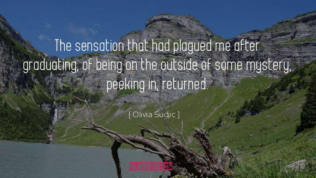 Olivia Sudjic Quotes: The sensation that had plagued