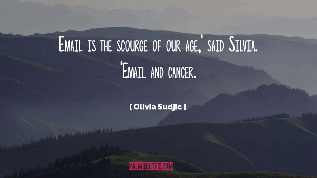 Olivia Sudjic Quotes: Email is the scourge of