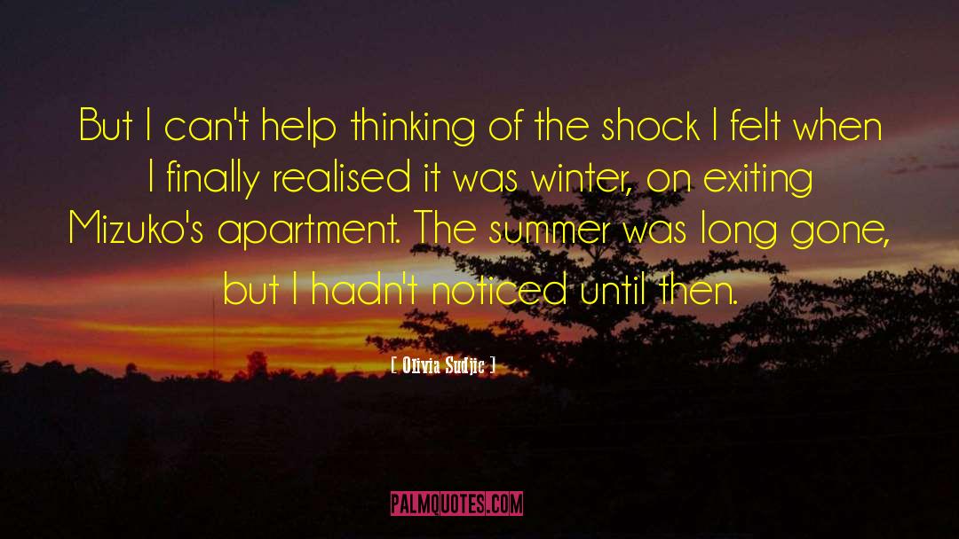 Olivia Sudjic Quotes: But I can't help thinking