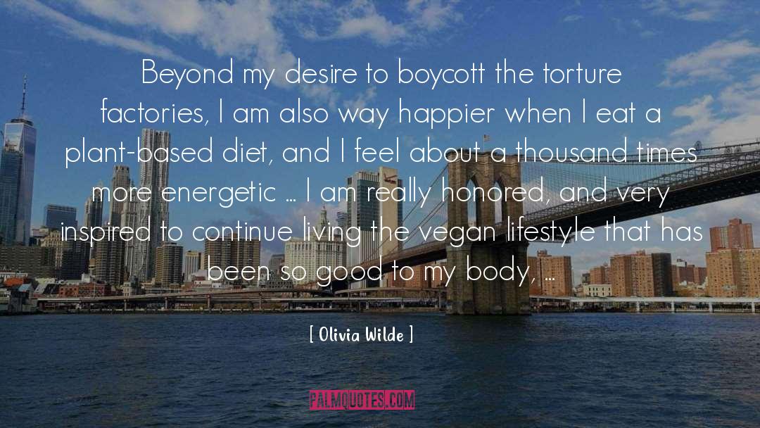 Olivia Wilde Quotes: Beyond my desire to boycott