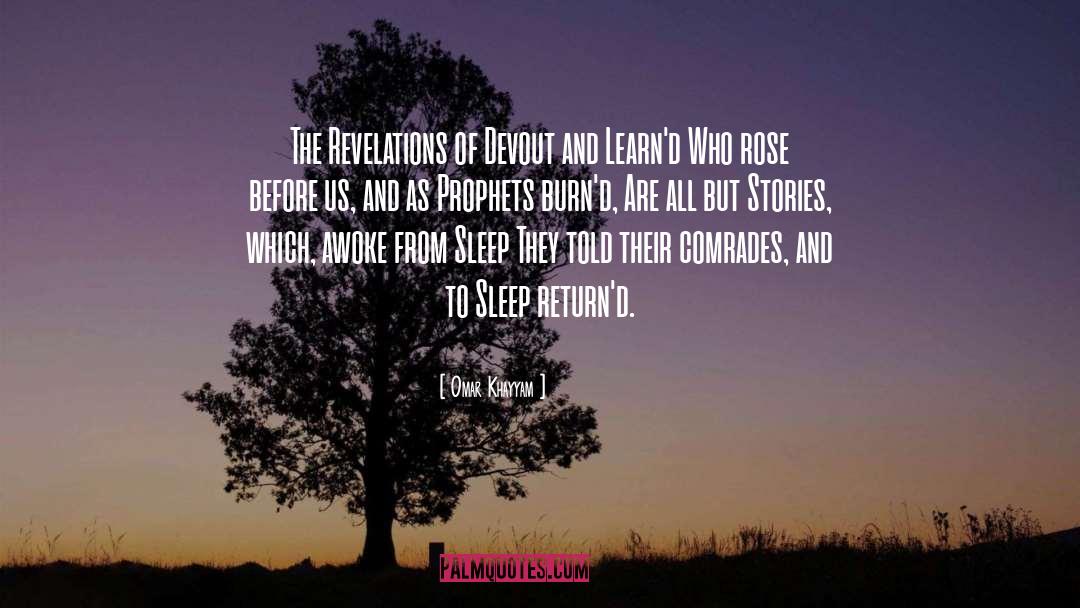 Omar Khayyam Quotes: The Revelations of Devout and