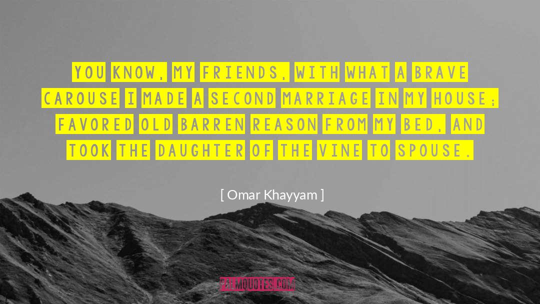 Omar Khayyam Quotes: You know, my friends, with