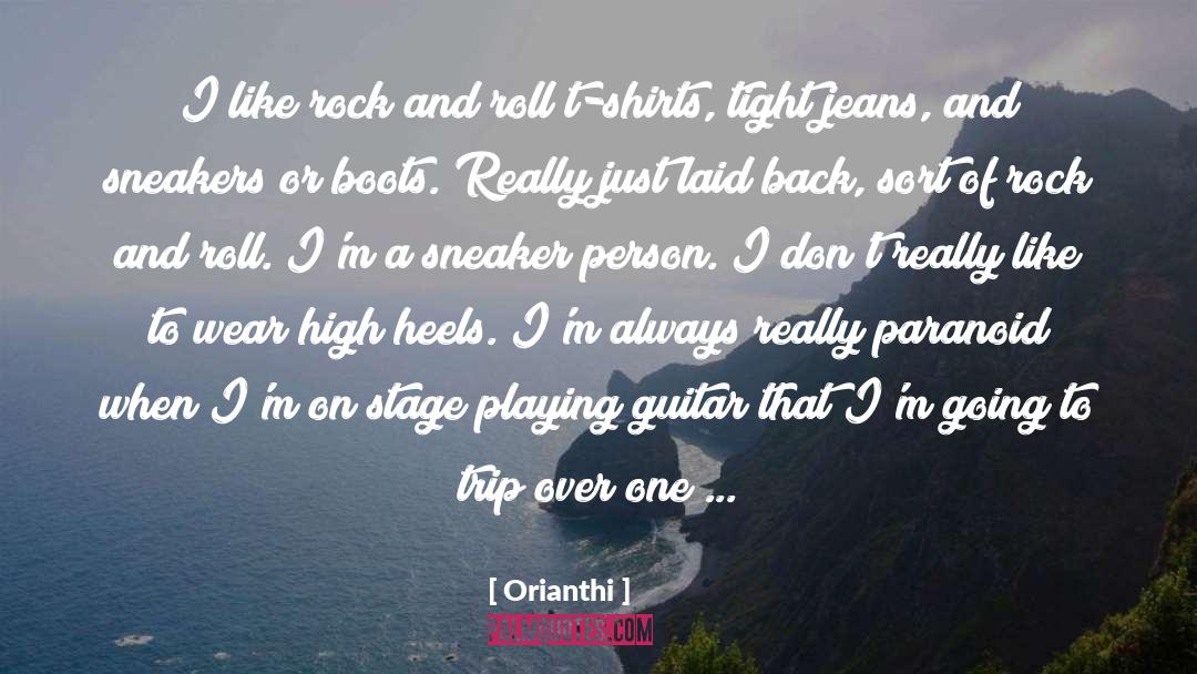 Orianthi Quotes: I like rock and roll