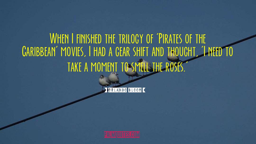 Orlando Bloom Quotes: When I finished the trilogy