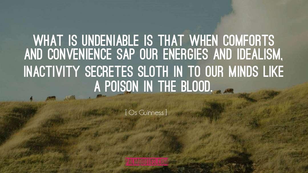 Os Guinness Quotes: What is undeniable is that