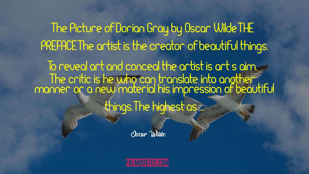 Oscar Wilde Quotes: The Picture of Dorian Gray