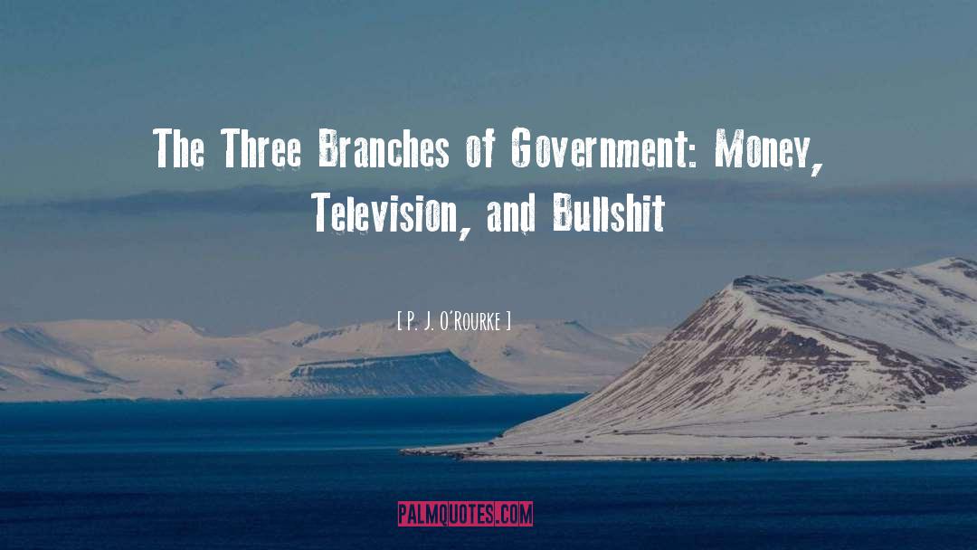 P. J. O'Rourke Quotes: The Three Branches of Government: