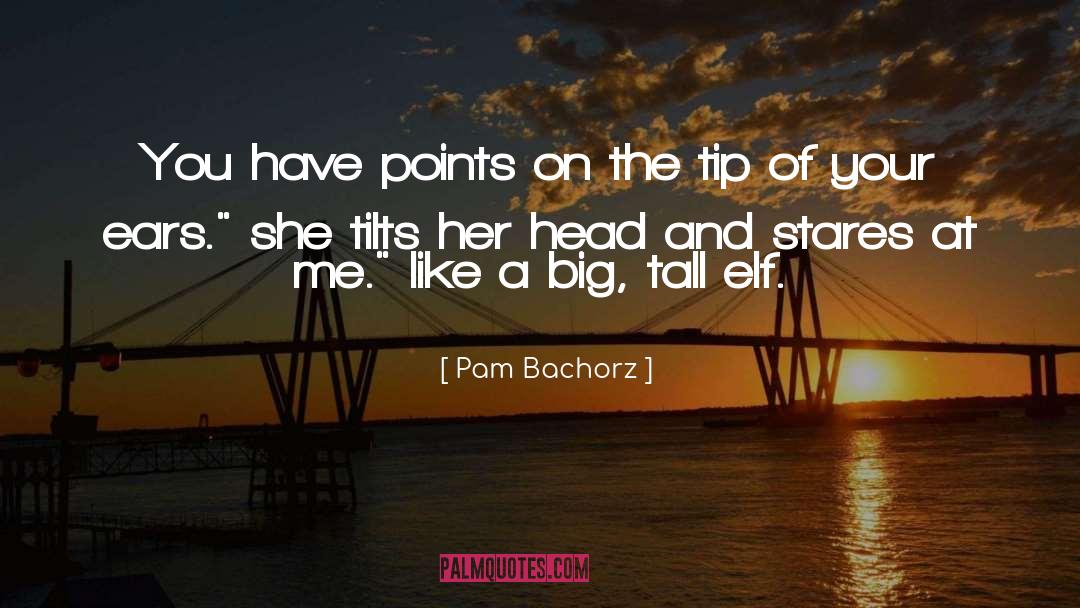 Pam Bachorz Quotes: You have points on the